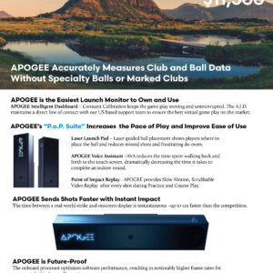 APOGEE Launch Monitor